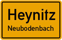 Straßen in Heynitz Neubodenbach