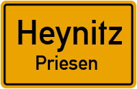 Straßen in Heynitz Priesen