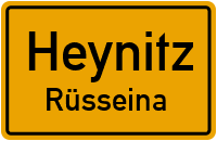 Straßen in Heynitz Rüsseina