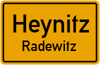 Straßen in Heynitz Radewitz