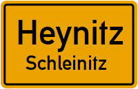Straßen in Heynitz Schleinitz