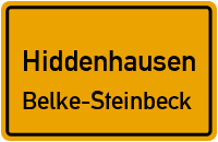 Bauringstraße in HiddenhausenBelke-Steinbeck