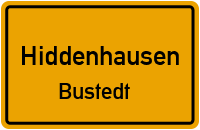 Bustedter Weg in HiddenhausenBustedt