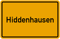 Hiddenhausen in Nordrhein-Westfalen
