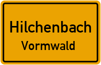 Straßenverzeichnis Hilchenbach Vormwald
