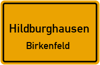 Thomas-Müntzer-Straße in HildburghausenBirkenfeld