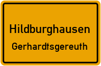 Schleusinger Straße in 98646 Hildburghausen (Gerhardtsgereuth)