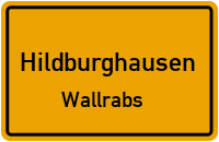Am Bahnhof in HildburghausenWallrabs
