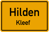 Nordstraße in HildenKleef