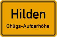 Spreestraße in HildenOhligs-Aufderhöhe