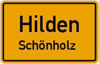 Tizianweg in HildenSchönholz