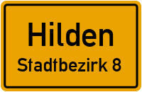 Edvard-Grieg-Weg in HildenStadtbezirk 8