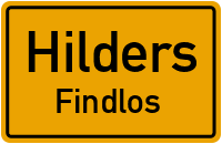 Waldweg in HildersFindlos