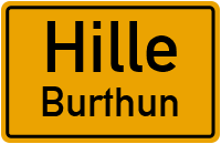 Mühlenstraße in HilleBurthun
