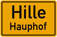 Holtstraote in HilleHauphof