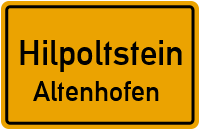 Auhofer Straße in HilpoltsteinAltenhofen