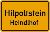 Straßenverzeichnis Hilpoltstein Heindlhof