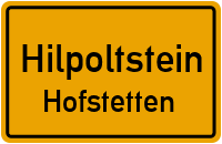 Steiner Straße in HilpoltsteinHofstetten