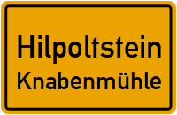 Straßenverzeichnis Hilpoltstein Knabenmühle