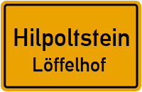 Straßenverzeichnis Hilpoltstein Löffelhof