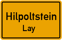 Straßenverzeichnis Hilpoltstein Lay