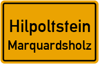 Schlehenweg in HilpoltsteinMarquardsholz
