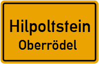 Straßenverzeichnis Hilpoltstein Oberrödel