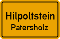 Straßenverzeichnis Hilpoltstein Patersholz