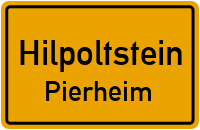 Straßenverzeichnis Hilpoltstein Pierheim