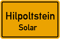 Straßenverzeichnis Hilpoltstein Solar