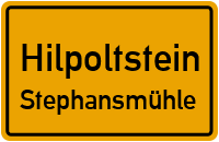 Straßenverzeichnis Hilpoltstein Stephansmühle
