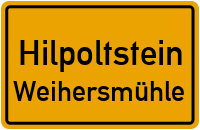 Weihersmühle in 91161 Hilpoltstein (Weihersmühle)