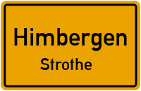 Straßen in Himbergen Strothe