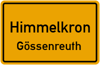 Hauptstraße in HimmelkronGössenreuth