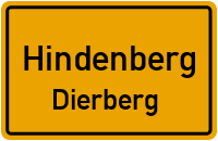 Straßen in Hindenberg Dierberg