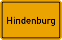 Hindenburg in Sachsen-Anhalt