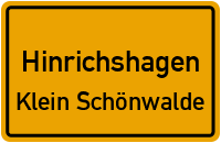 Weidenweg in HinrichshagenKlein Schönwalde