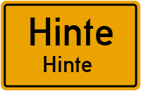 Gewerbestraße in HinteHinte