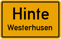 Binsenstraße in 26759 Hinte (Westerhusen)