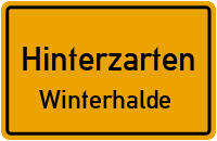 Bahnhofweg in HinterzartenWinterhalde