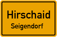 Obere Bergstraße in HirschaidSeigendorf