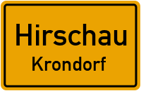 Straßenverzeichnis Hirschau Krondorf