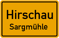 Straßen in Hirschau Sargmühle