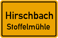 Straßen in Hirschbach Stoffelmühle