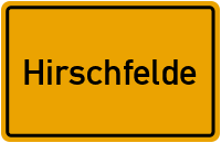 Hirschfelde in Brandenburg