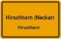Hainbrunner Straße in 69434 Hirschhorn (Neckar) (Hirschhorn)