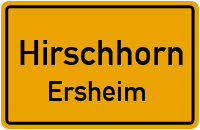 Schafweg in HirschhornErsheim
