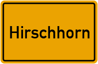 Hirschhorn in Rheinland-Pfalz