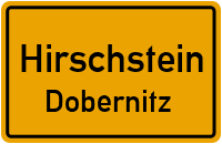Straßen in Hirschstein Dobernitz