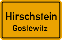 Straßen in Hirschstein Gostewitz